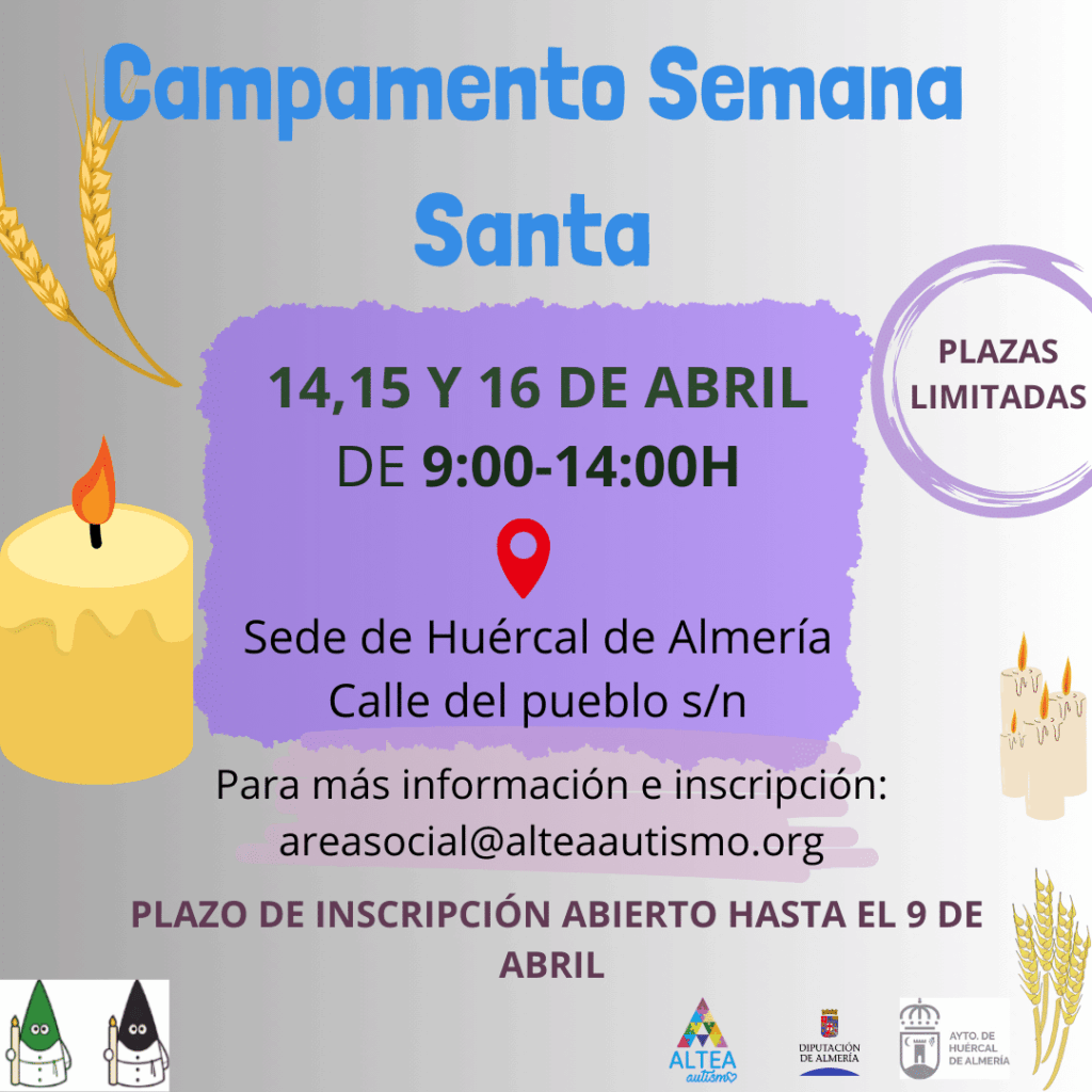 Campamento Semana Santa 2025 - CAMPAMENTO DE SEMANA SEMANA SANTA 2025