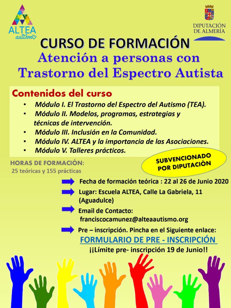 Cartel voluntarios 2020 1 page 0001 - PROYECTO DE FORMACIÓN PARA CAPACITAR A PROFESIONALES EN LA ATENCIÓN ESPECIALIZADA Y DE CALIDAD A PERSONAS CON TEA