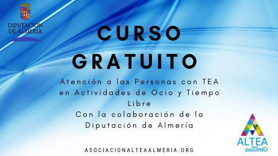 Curso Diputacion 2019 - Curso Gratuito Atención personas con TEA por Diputación