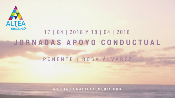 ROSA ALVAREZ NOTICIA WEB - Jornadas Apoyo Conductual - Rosa Álvarez