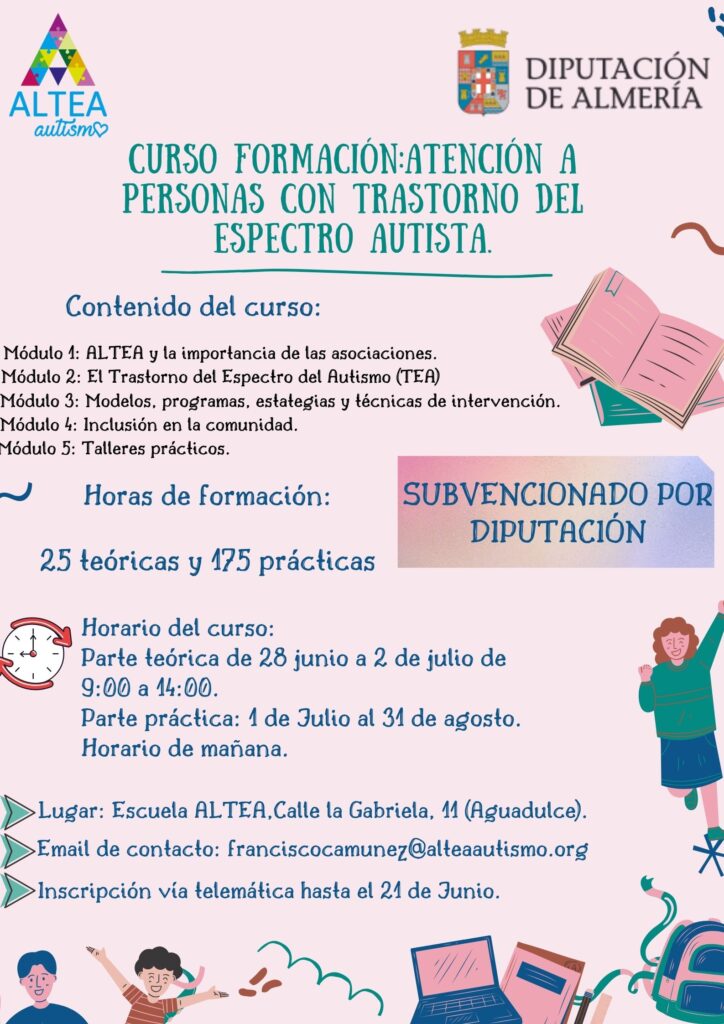 Rosa Verde Azul Dibujado a Mano Miercoles Maravilloso Bienestar Social y Emocional Aprendizaje Poster 2 - Curso de formación: Atención a personas con Trastornos del Espectro Autista