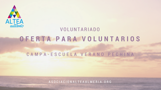 VOLUNTARIADO CAMPA ESCUELA 1 - Voluntariado para Campa-Escuela de Verano