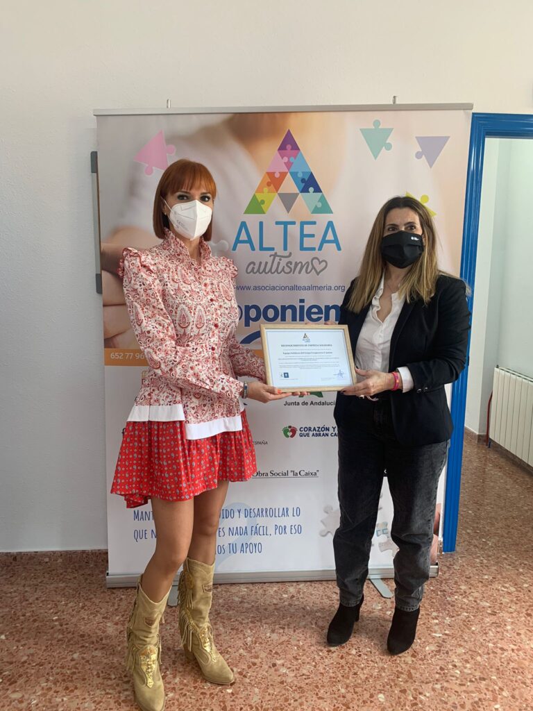 WhatsApp Image 2021 04 06 at 12.49.05 1 - CAJAMAR apoya el proyecto "Dotación de centros para la mejora de calidad de vida de los niños y niñas con Autismo en Almería"